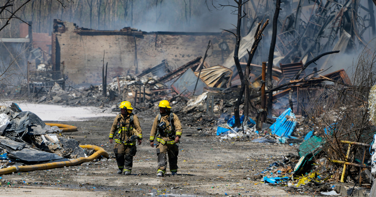 Indiana recycling facility had been cited for fire hazards years before ...