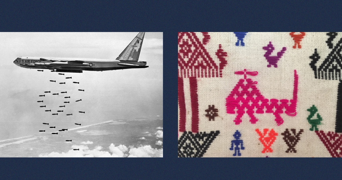Textiles show history of Secret War in Laos and how women perceived conflict