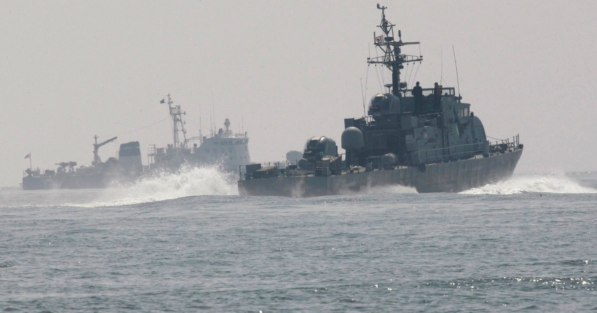 South Korea fires warning shots after North’s boat crosses sea border