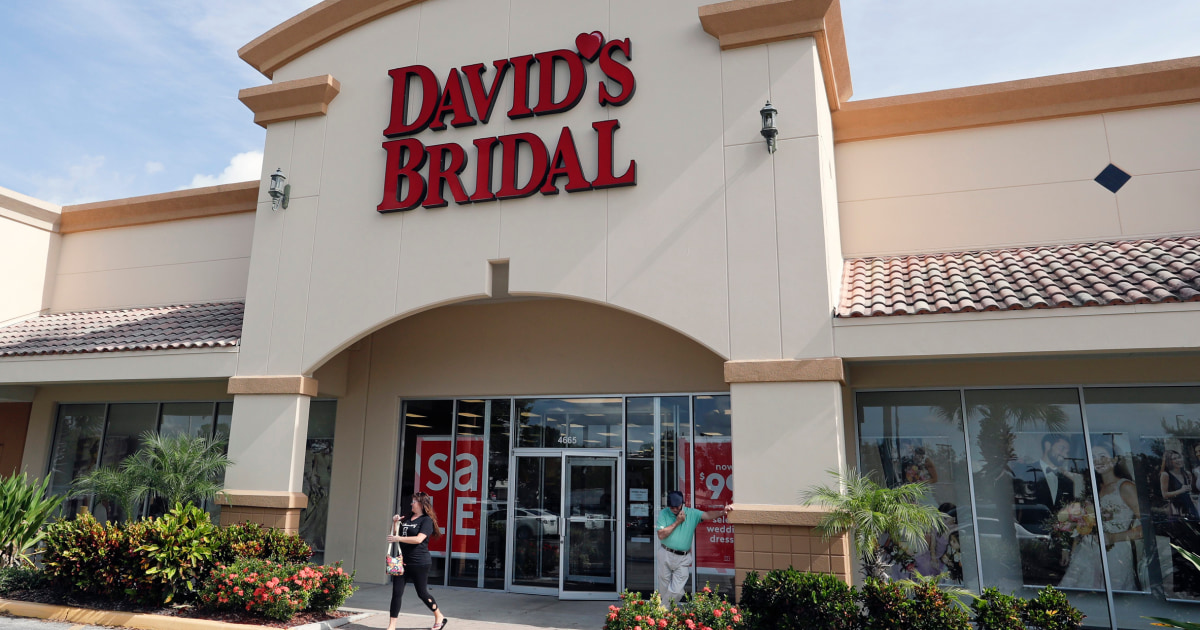 David's Bridal files for bankruptcy after laying off more than 9,000 workers