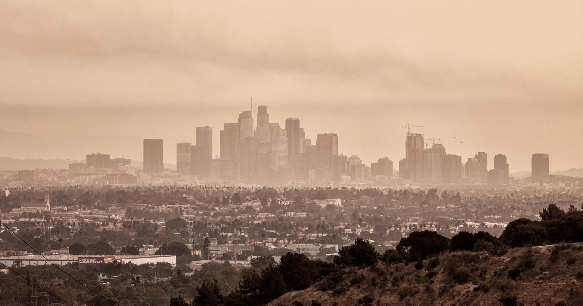 California sees air pollution spike as national levels improve