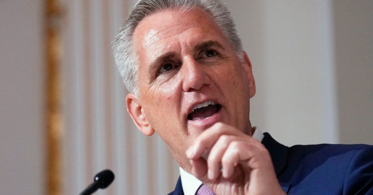 McCarthy publica proyecto de ley republicano para elevar el techo de la deuda.  No está claro que tenga los votos.