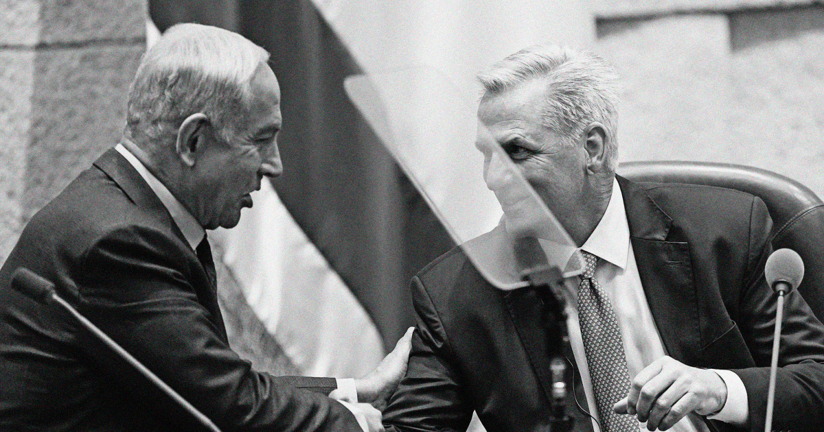 Kevin McCarthy wants to use Israel's Netanyahu to embarrass Biden