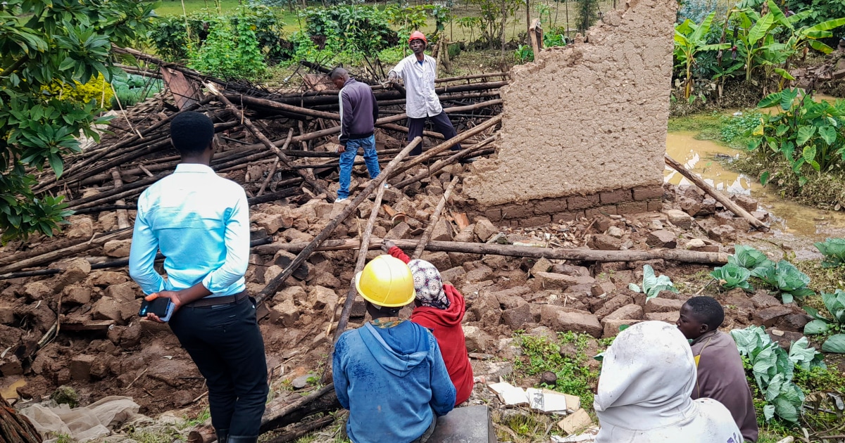 Torrential rains and flooding kill dozens of people in Rwanda