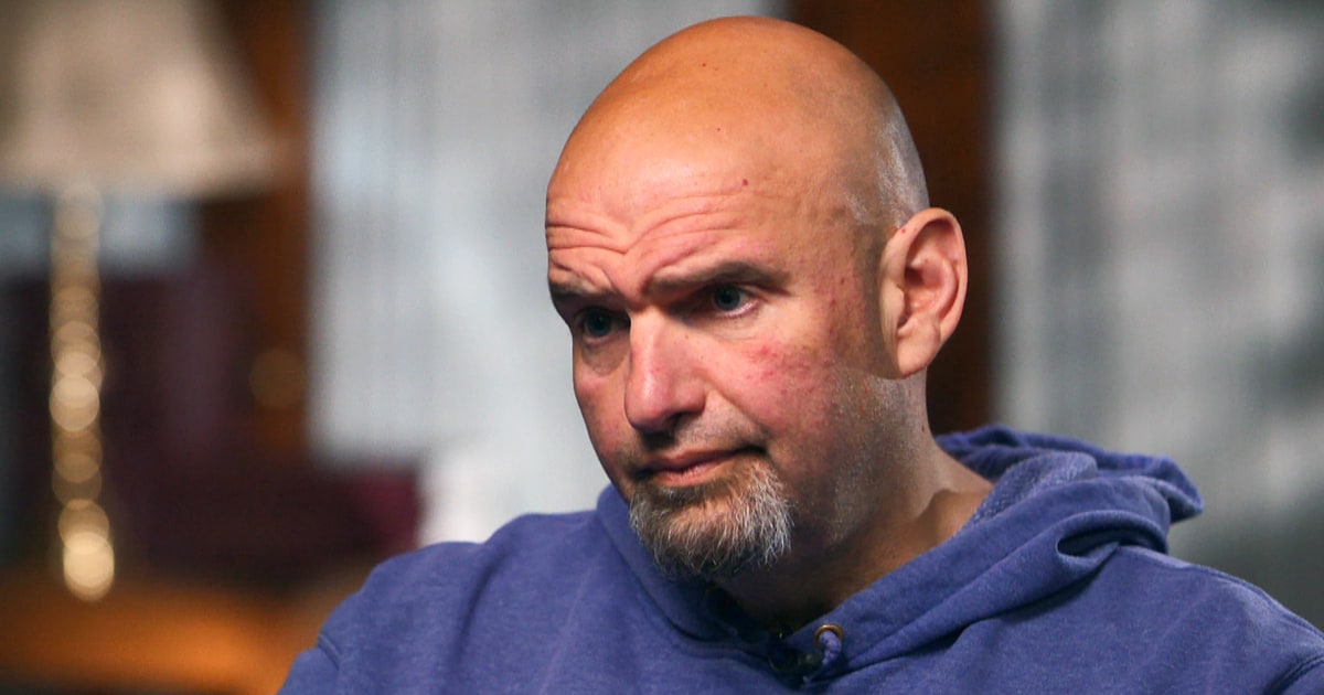 Fetterman describes battling depression and seeking treatment in emotional interview