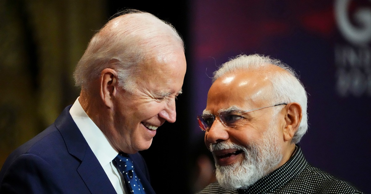 Biden hosts Indian Prime Minister Modi at White House