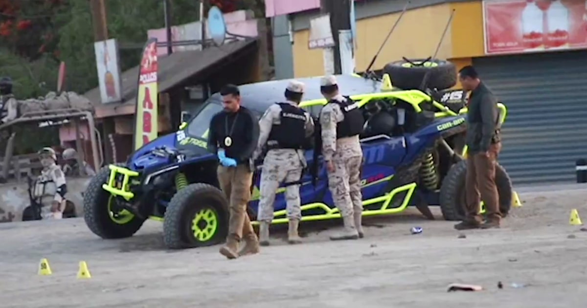 Shootout at Baja California car rally leaves at least 10 dead