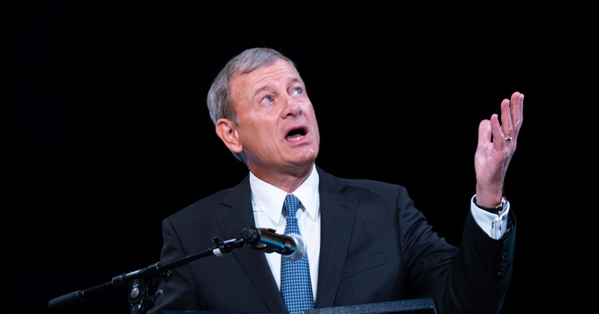 John Roberts keeps missing the point on ethics and the Supreme Court