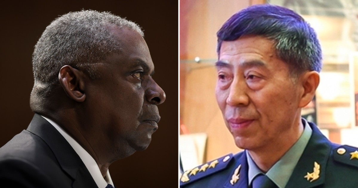 China declines U.S. request for defense chiefs Austin, Li to meetNBC News LogoSearchSearchNBC News LogoMSNBC LogoToday Logo