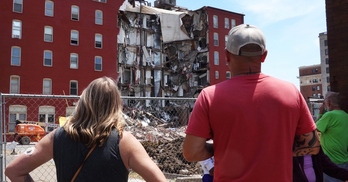 Une femme sauvée indemne 24 heures après l’effondrement partiel d’un bâtiment dans l’Iowa