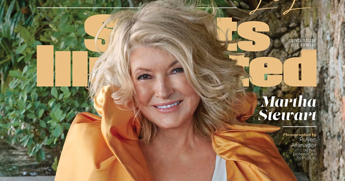 Martha Stewart makes a splash with 'historic' Sports Illustrated ...