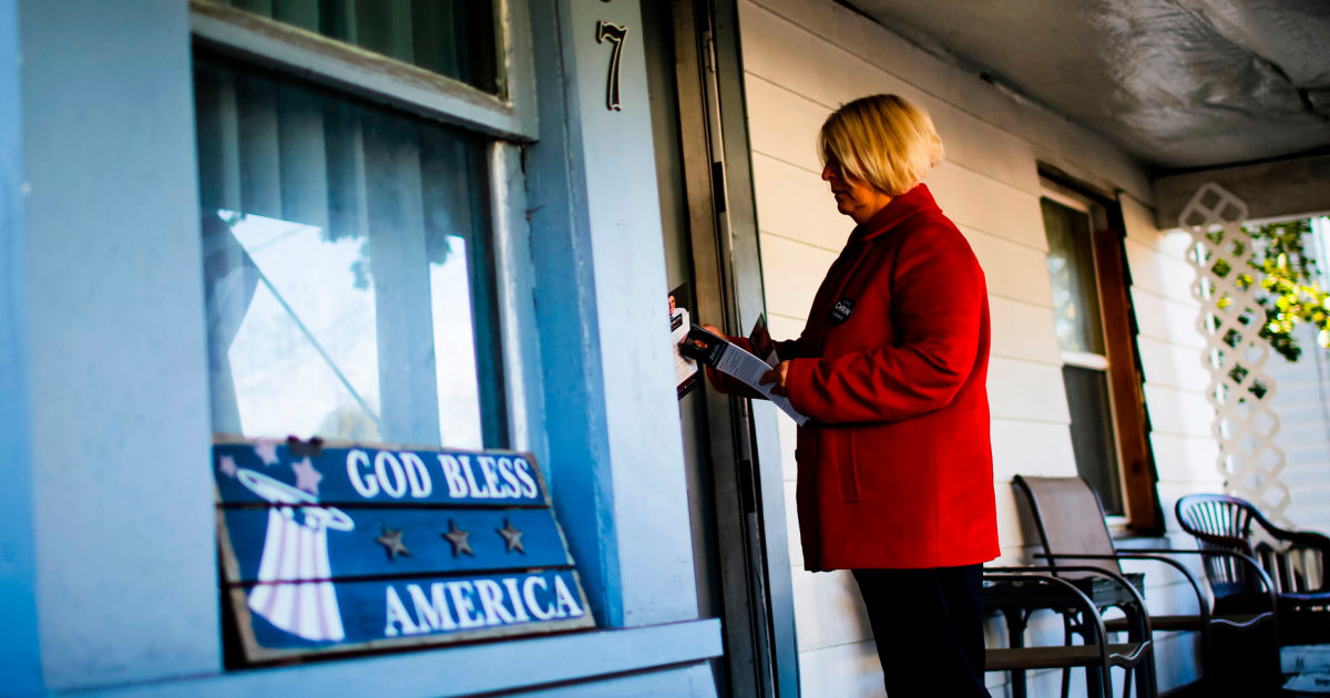 Eyes on 2024: Republicans raise concerns about door knocking program