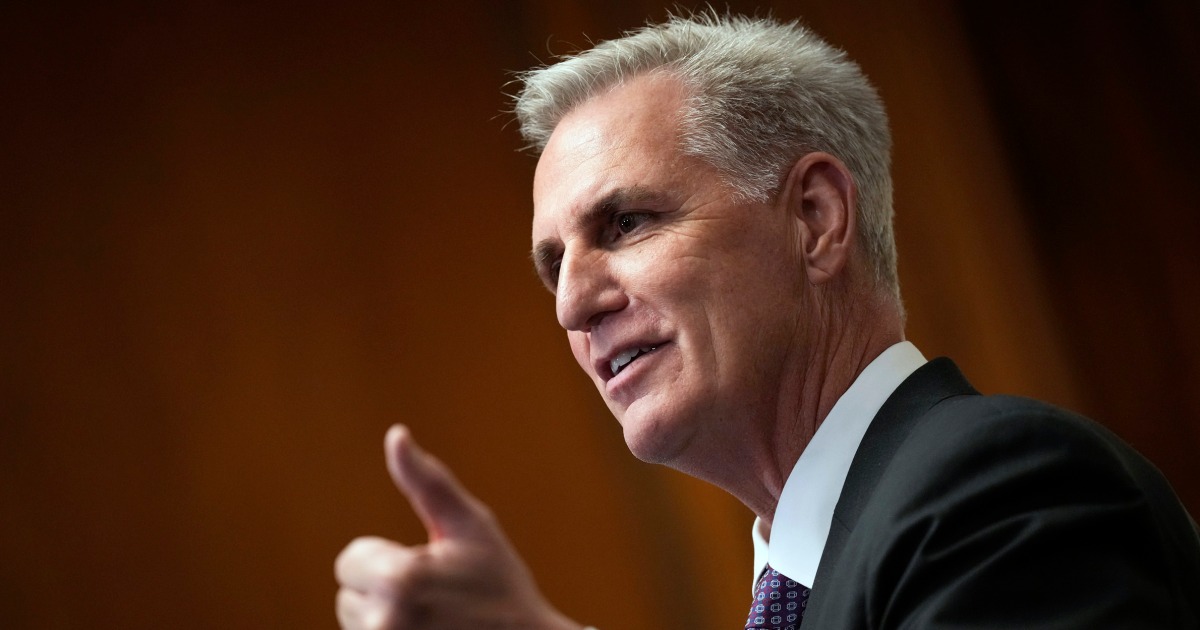 Facing Threats To His Speakership, McCarthy Takes A 'YOLO' Approach