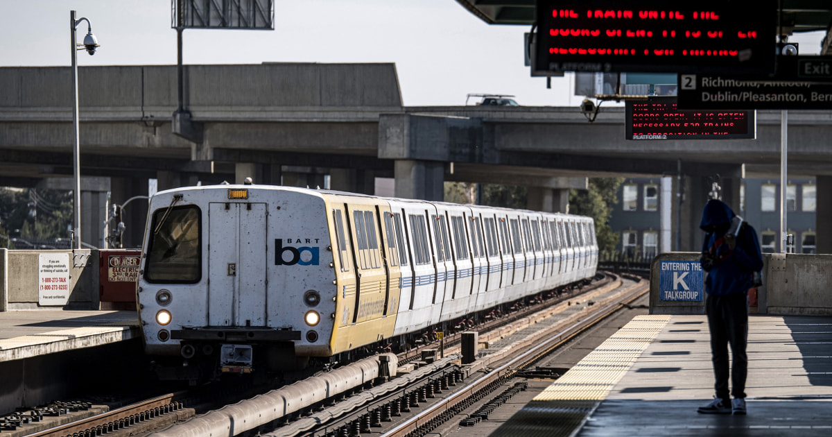 As mass transit attempts to bounce back, San Francisco’s BART lags behind