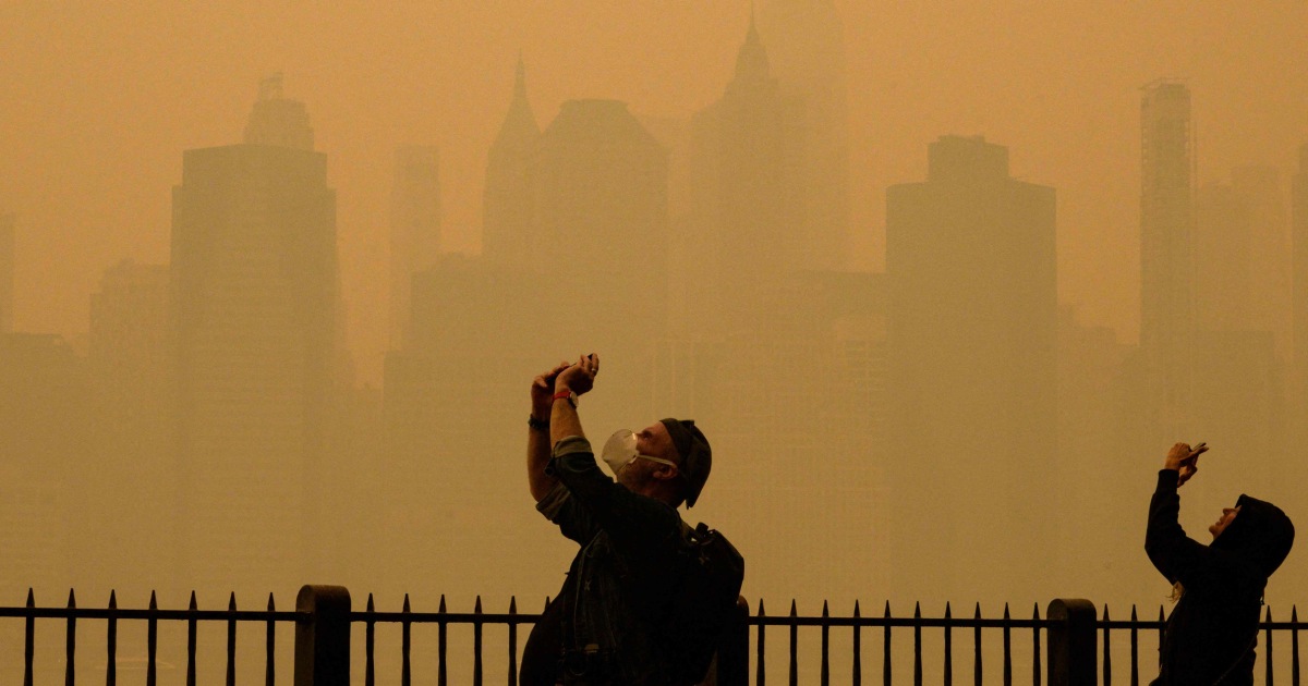 New York City had plans to deal with climate change — but they didn't involve wildfire smoke