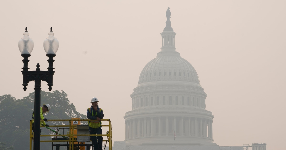 #Another day of unhealthy air forecast in parts of U.S. due to Canada wildfire smoke