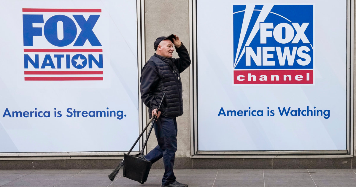 Fox Corp. must face Smartmatic's $2.7 billion defamation suit - NBC News
