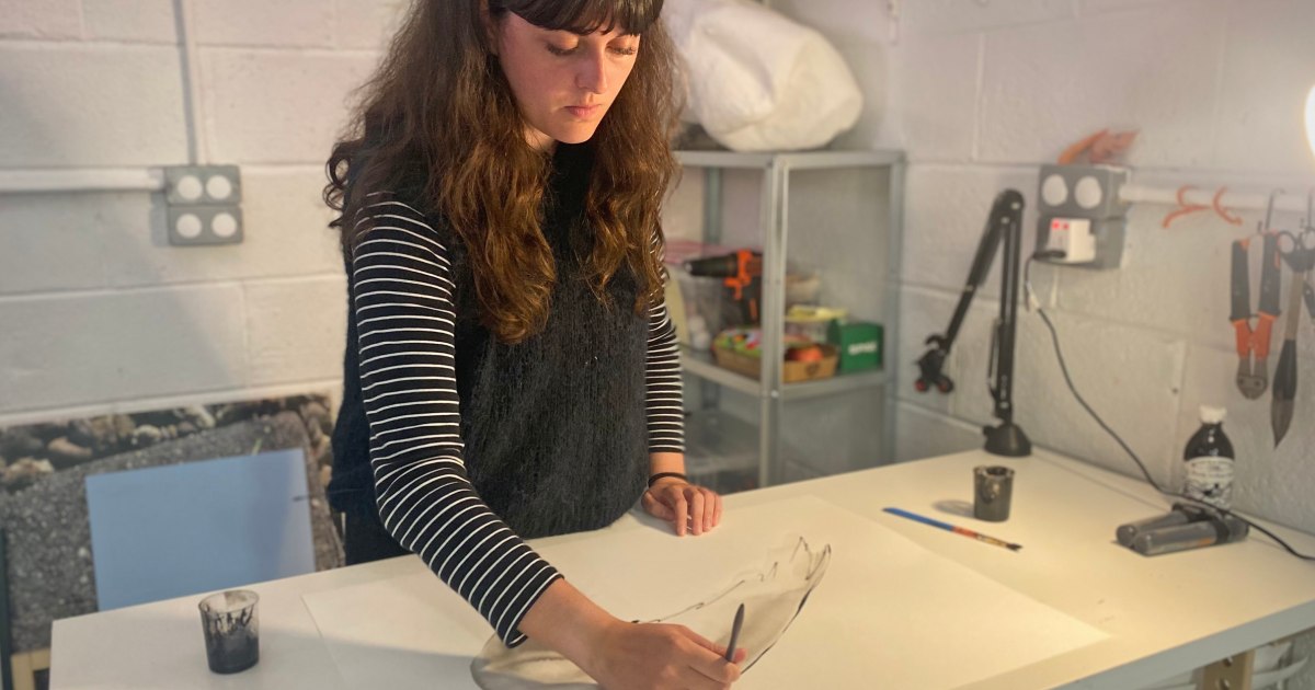 She ditched her day job to pursue her art with a basic income grant from Ireland