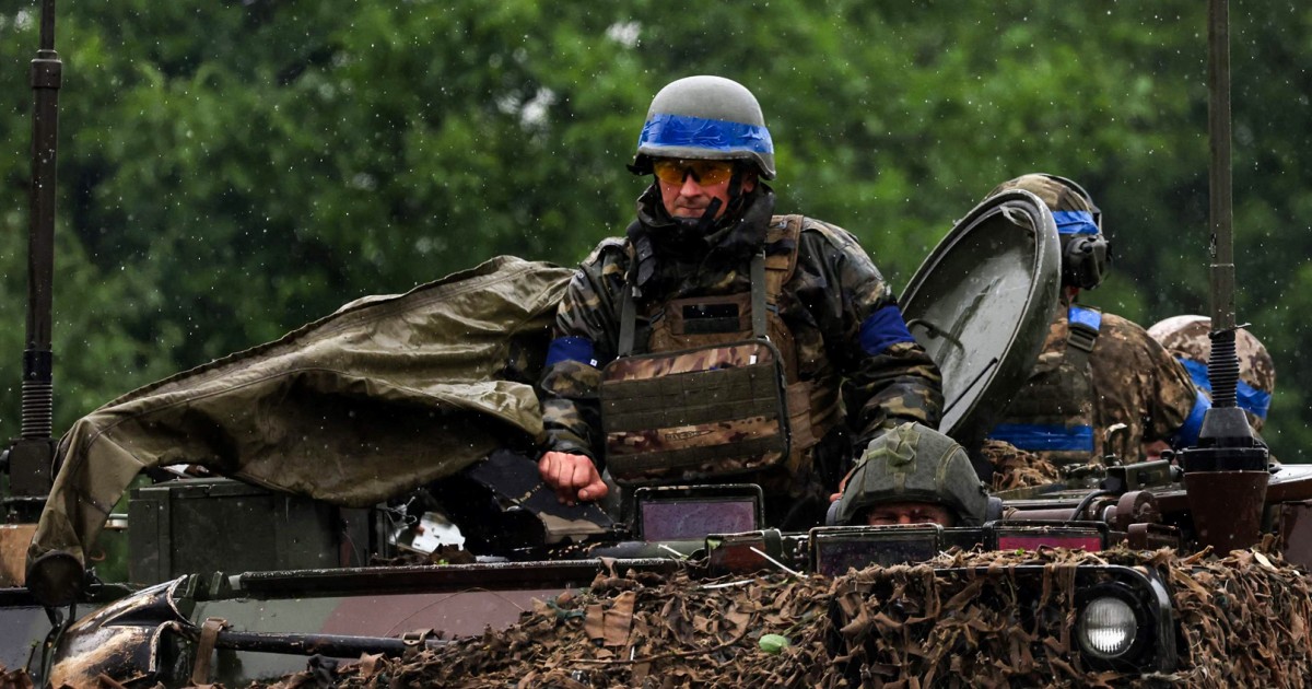 Ukraine Recaptures Southeastern Village As Long Awaited   230618 Ukraine Tank Zaporizhzhia Jm 0907 12a5f1 