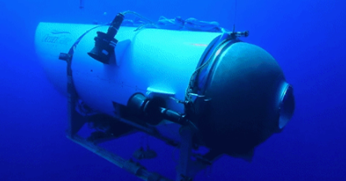 Missing Titanic submersible live updates Search effort is up to 2.5