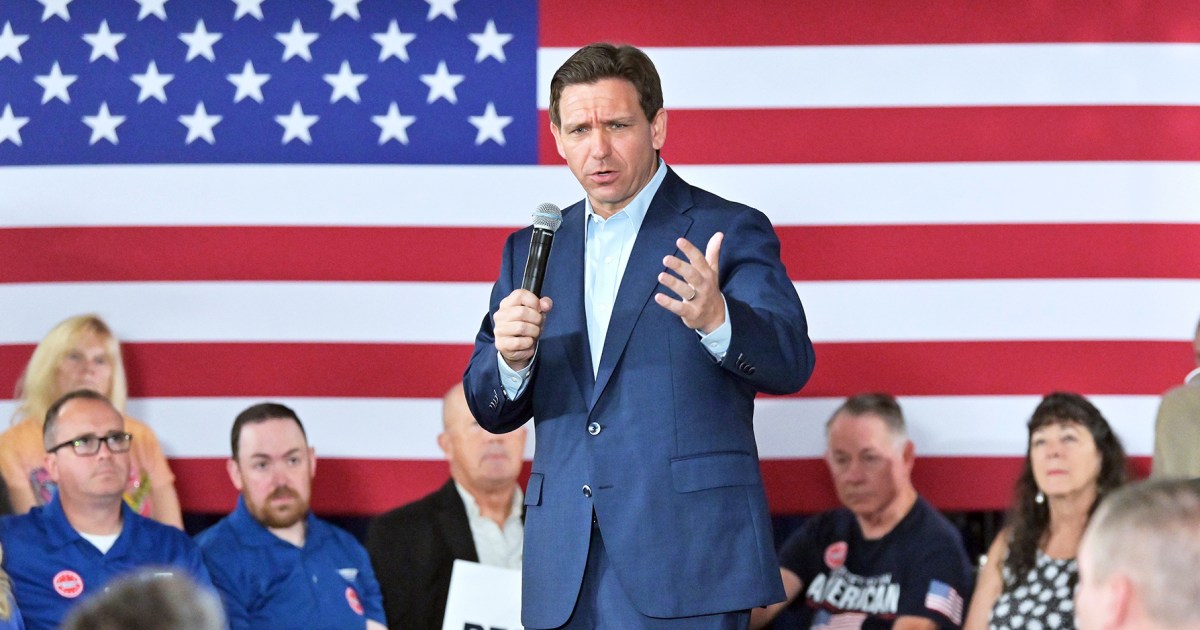 Ron DeSantis holds first New Hampshire town hall as Trump keeps trolling