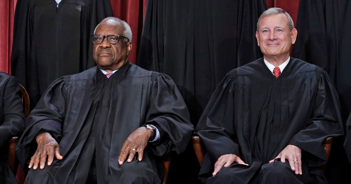 Clarence Thomas helps the Supreme Court replace affirmative action with a lie