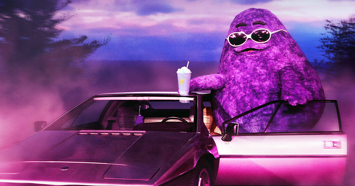 Grimace shakes up TikTok: McDonald's purple birthday bash causes a stir