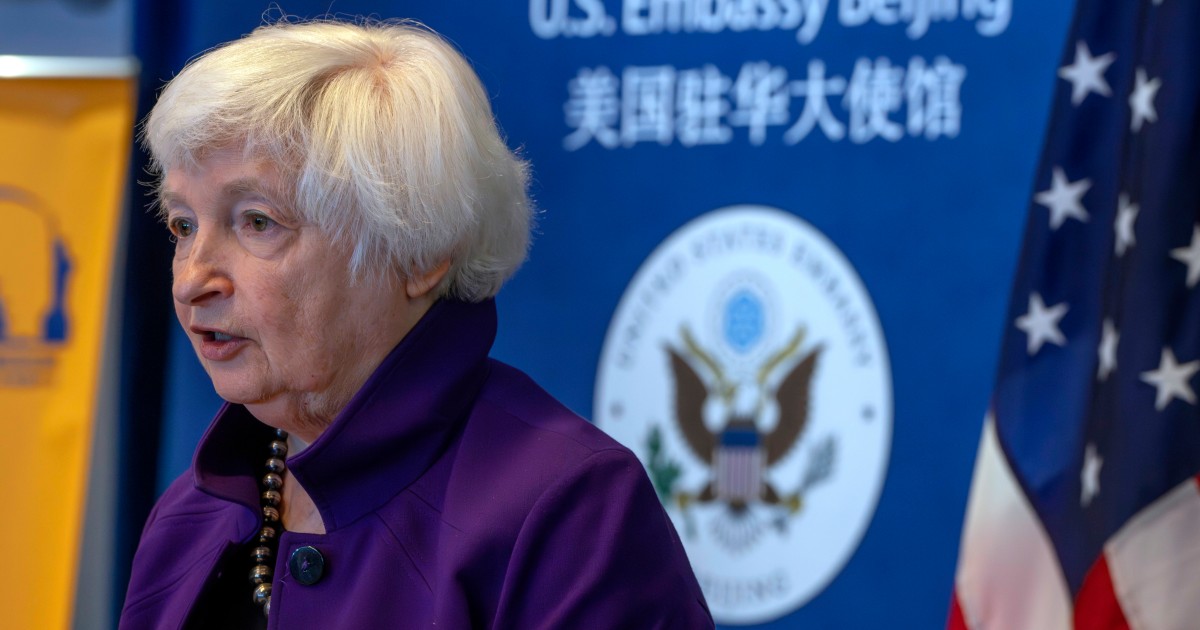 Yellen calls ‘direct’ and ‘productive’ Beijing talks a step toward ...