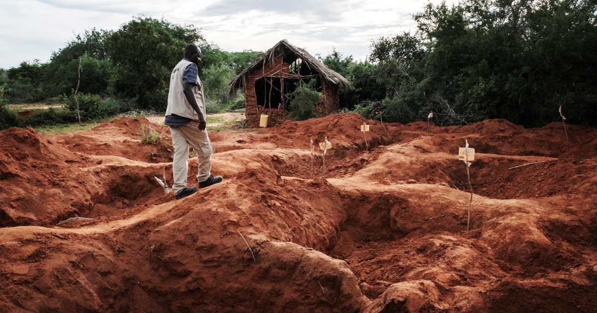 Plus de 400 morts dans un culte apocalyptique au Kenya alors que davantage de corps sont exhumés