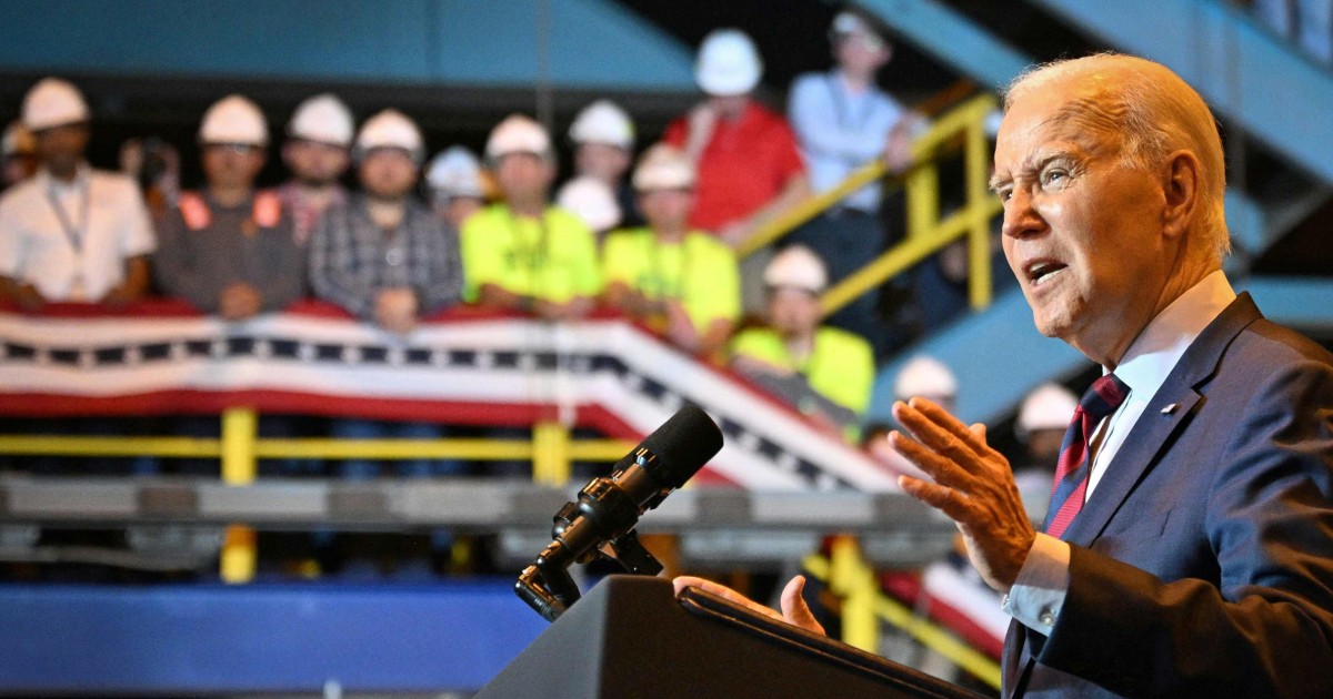 Biden promocionará la fabricación de energía limpia y los empleos sindicales en Filadelfia