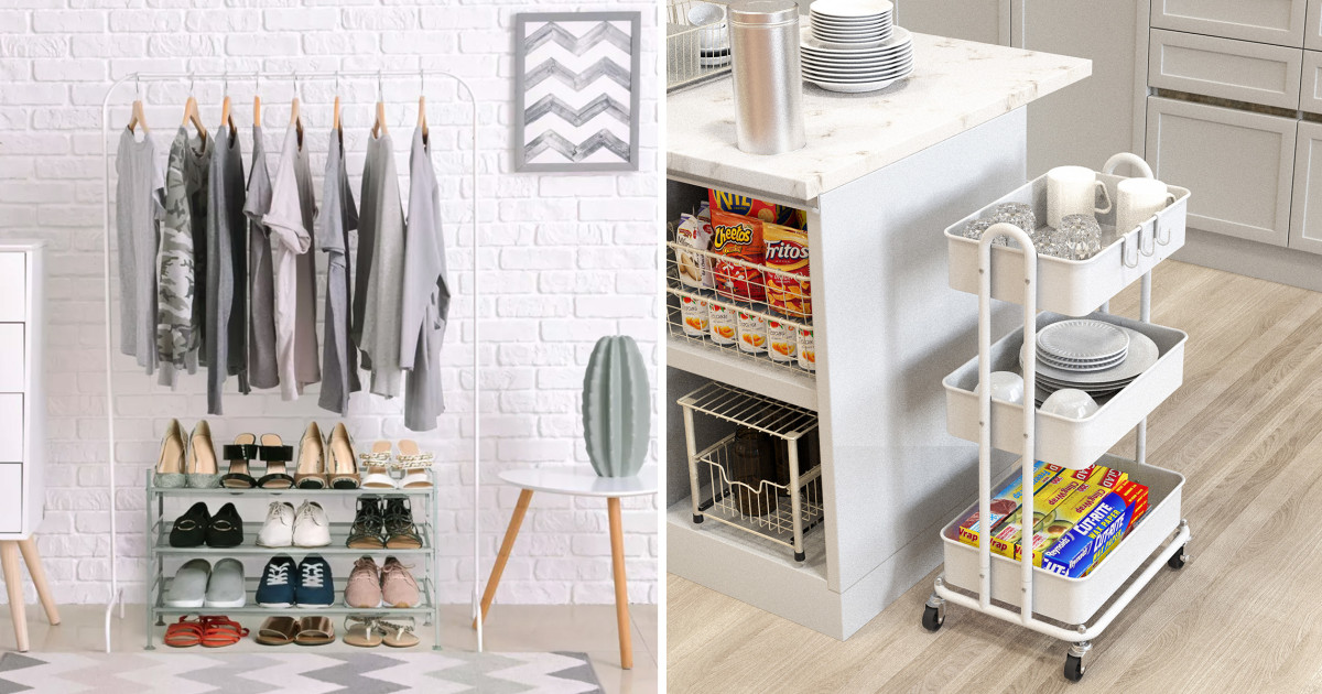 25 Best Kitchen Storage Ideas - Smart, Easy Storage Solutions for Your  Kitchen