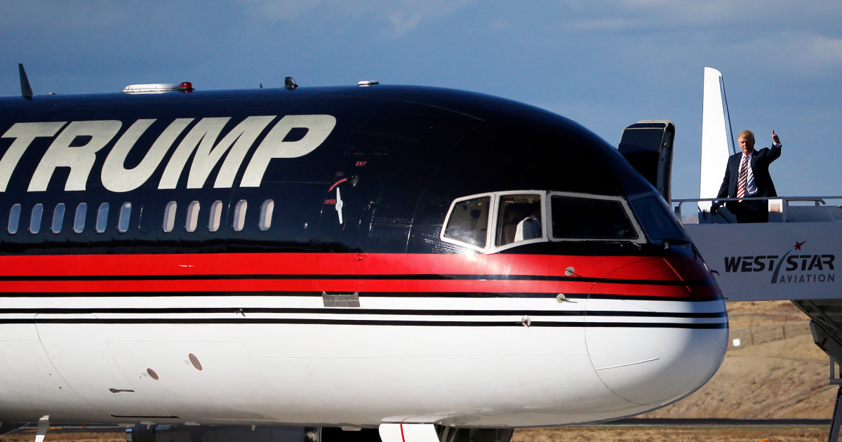 How Each 2024 Candidate Flies Is Starting To Get Attention   230727 Donald Trump Private Plane Se 1101a 6a5618 