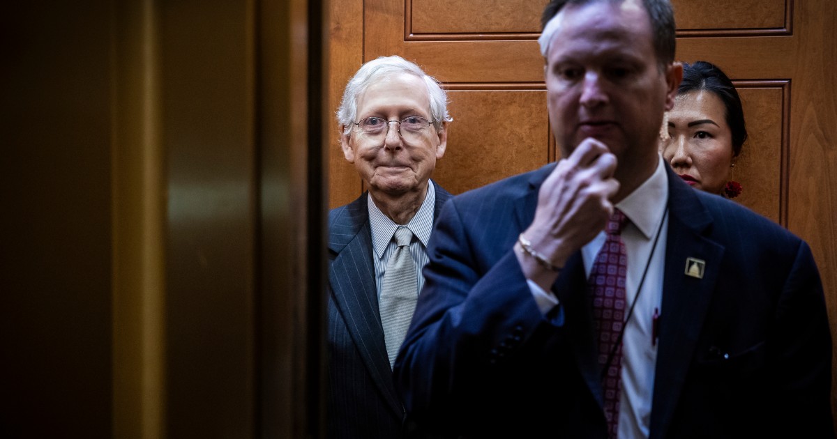 Mitch McConnell vows to serve his full term as Republican leader