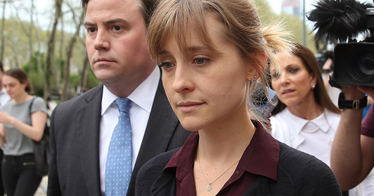 Actress Allison Mack Sentenced To Prison For Her Role In The Sex Cult Nxivm Released Early