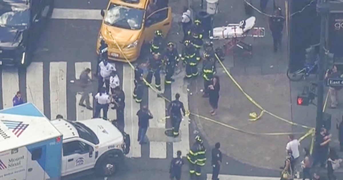 Driver Plows Into Pedestrians On Busy New York City Sidewalk While ...