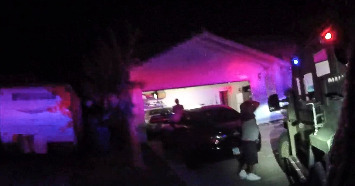 Las Vegas police videos show moments before home is raided in Tupac ...