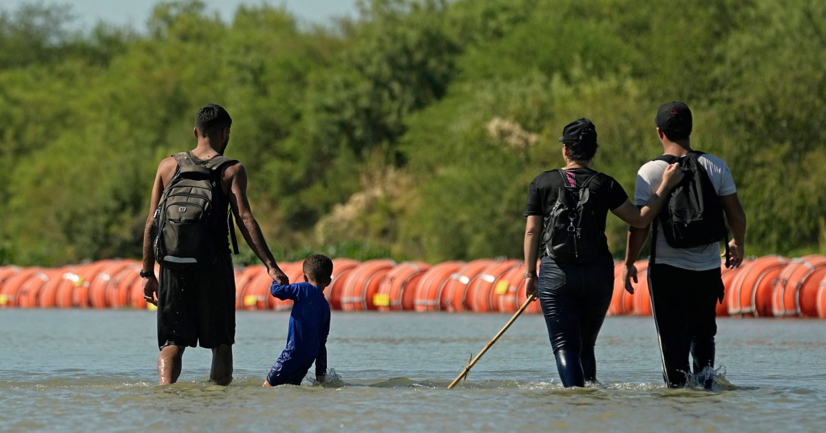 Trump officials hatched the idea for the Rio Grande buoys that Texas now uses to block migrants
