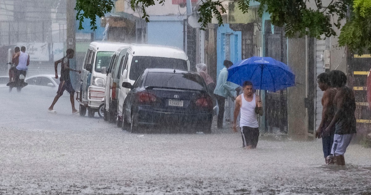 Tropical Storm Franklin makes landfall in the Dominican Republic