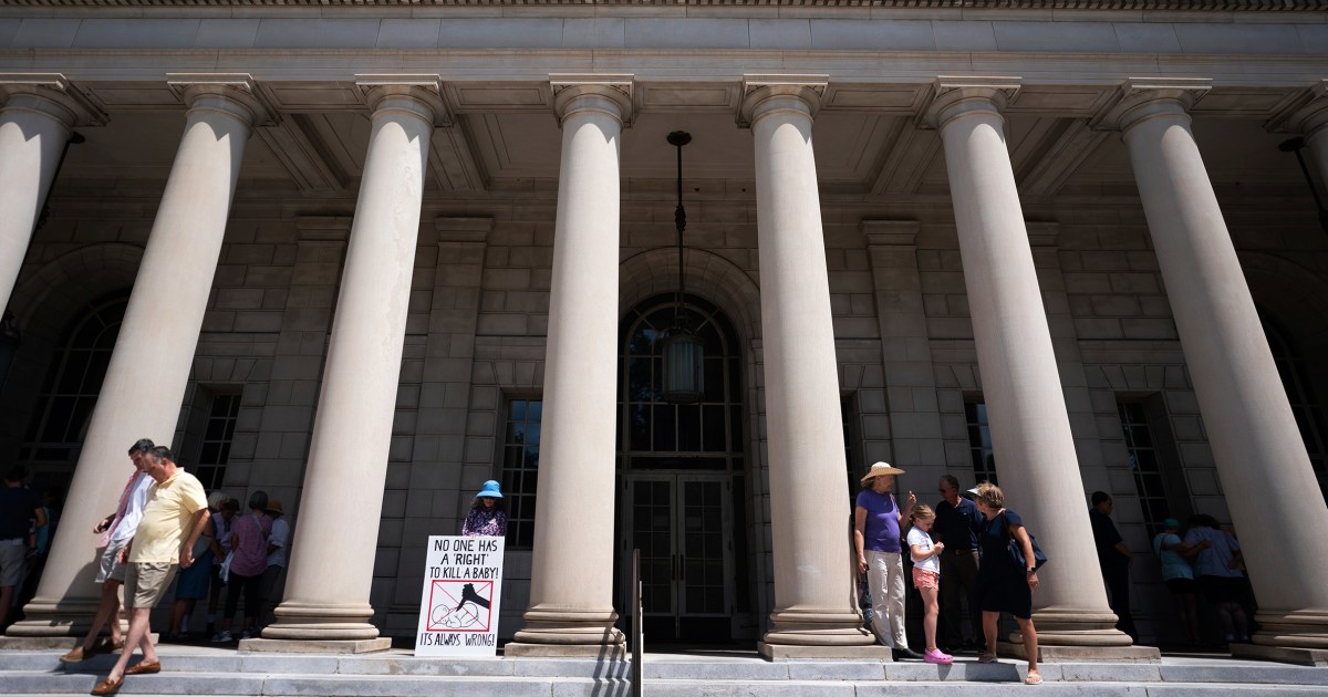 South Carolina’s all-male bench upholds 6-week abortion ban