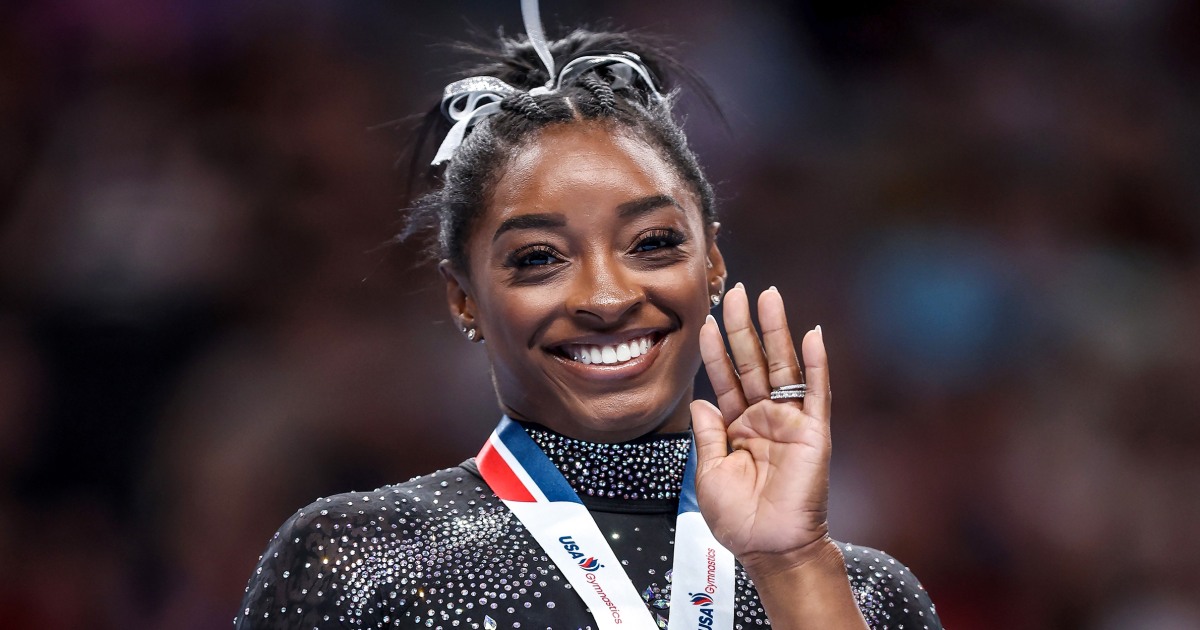 Simone Biles wins record 8th U.S. gymnastics title