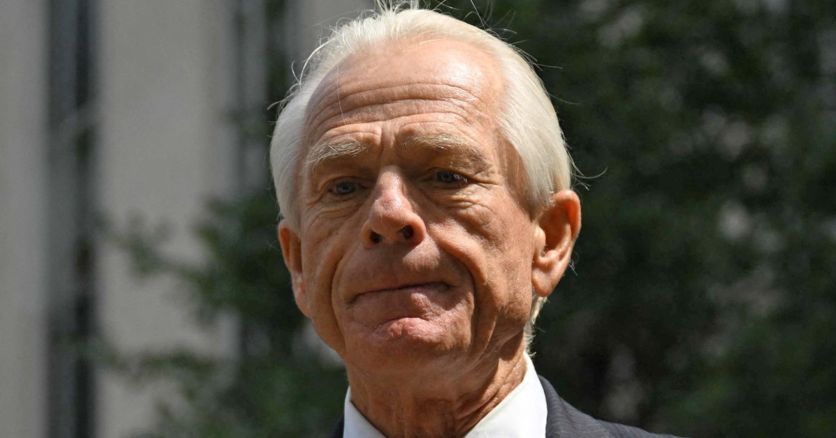 Judge Rejects Former Trump Aide Peter Navarro's Executive Privilege ...