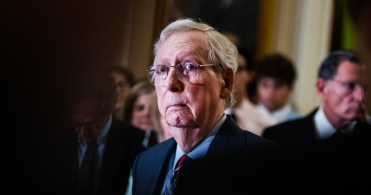 Mitch McConnell's Second Freeze-up Is Going to Be Very Hard for Republicans  to Ignore