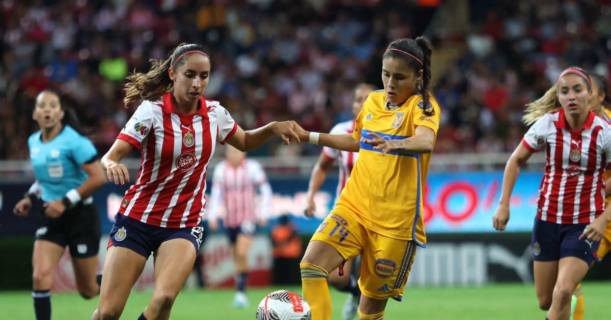 Chivas Femenil y Tigres regalan emotivo empate en el Akron