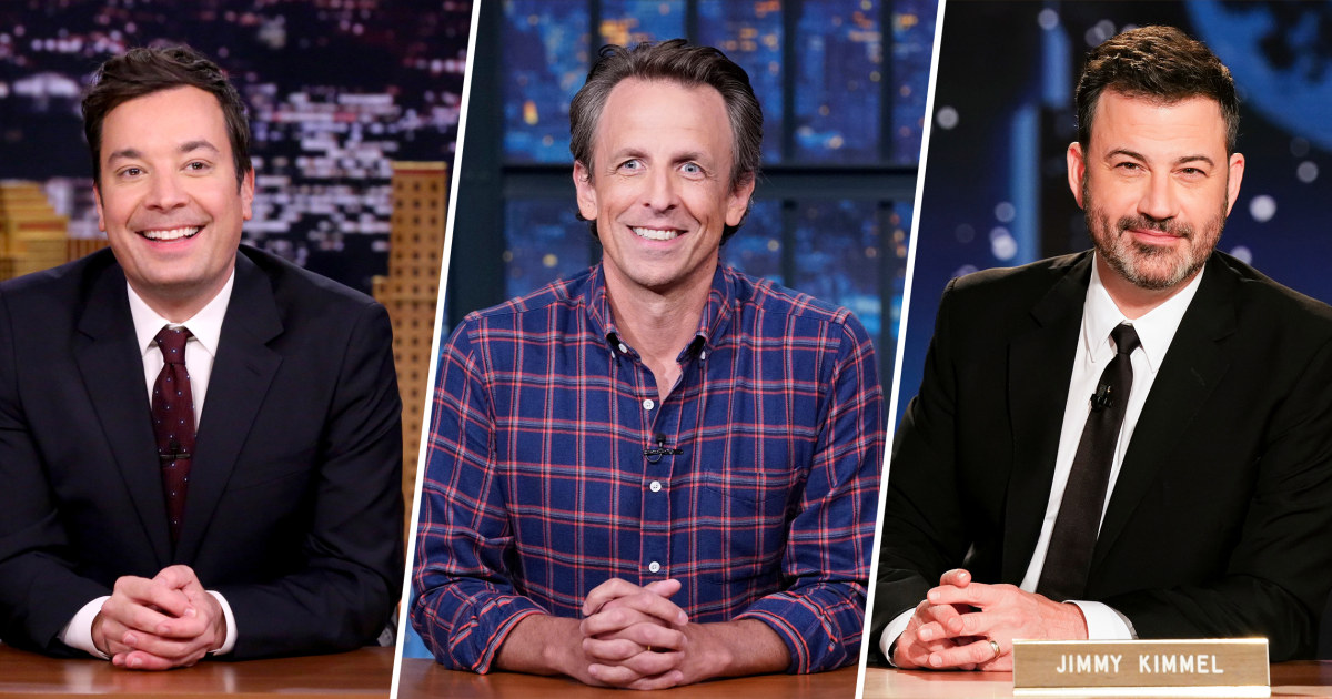 Fallon, Colbert and other hosts make podcast for striking writers