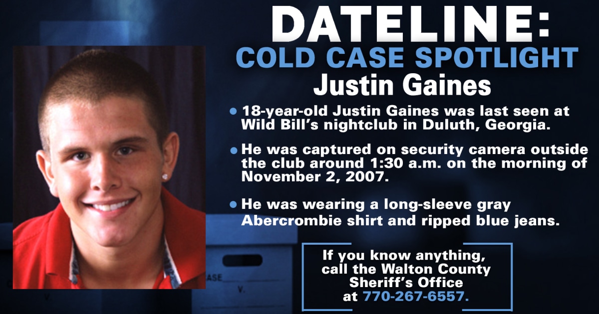 mother still looking for answers in son Justin Gaines’s 2007 disappearance