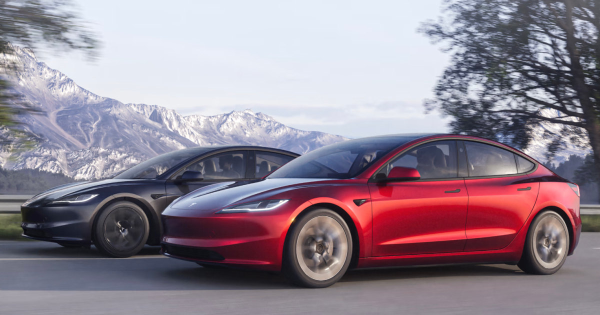 Tesla releases refreshed Model 3 with longer driving range in China