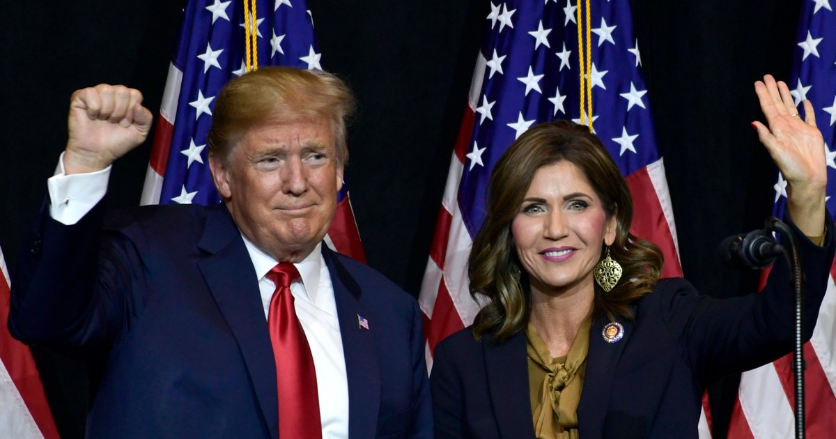 South Dakota Gov. Kristi Noem expected to endorse Trump Friday night