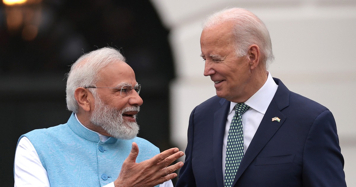 Biden dan Narendra Modi ingin memperdalam hubungan AS-India seiring meningkatnya kekhawatiran terhadap Tiongkok