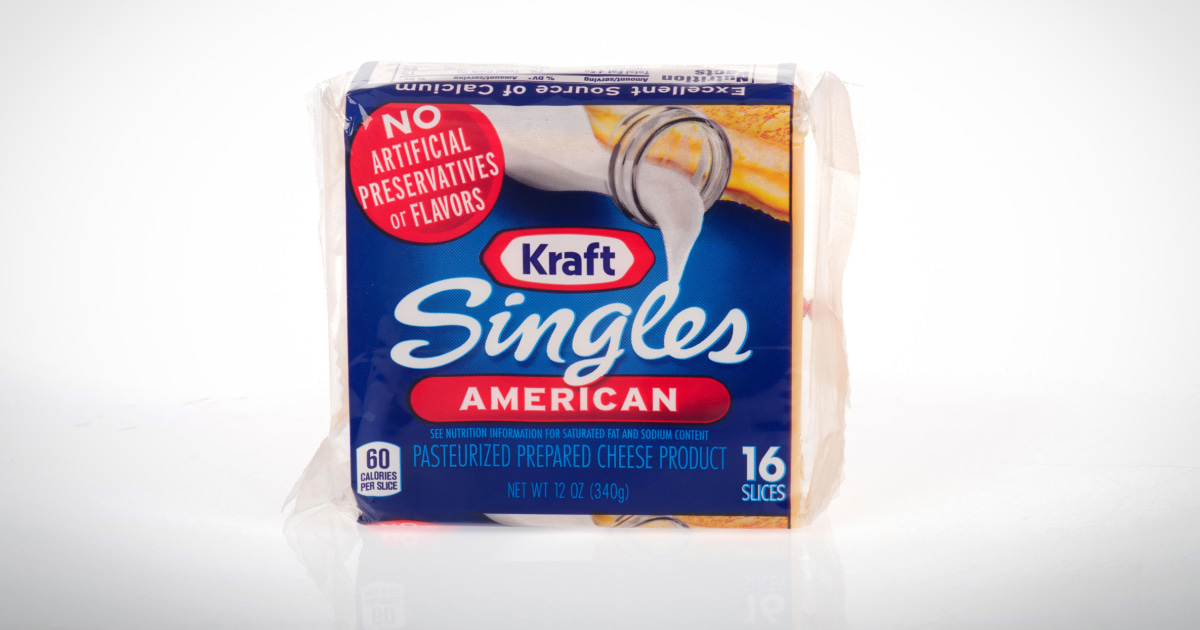 Kraft Heinz recalls 83,800 cases of Kraft Singles American Cheese slices.