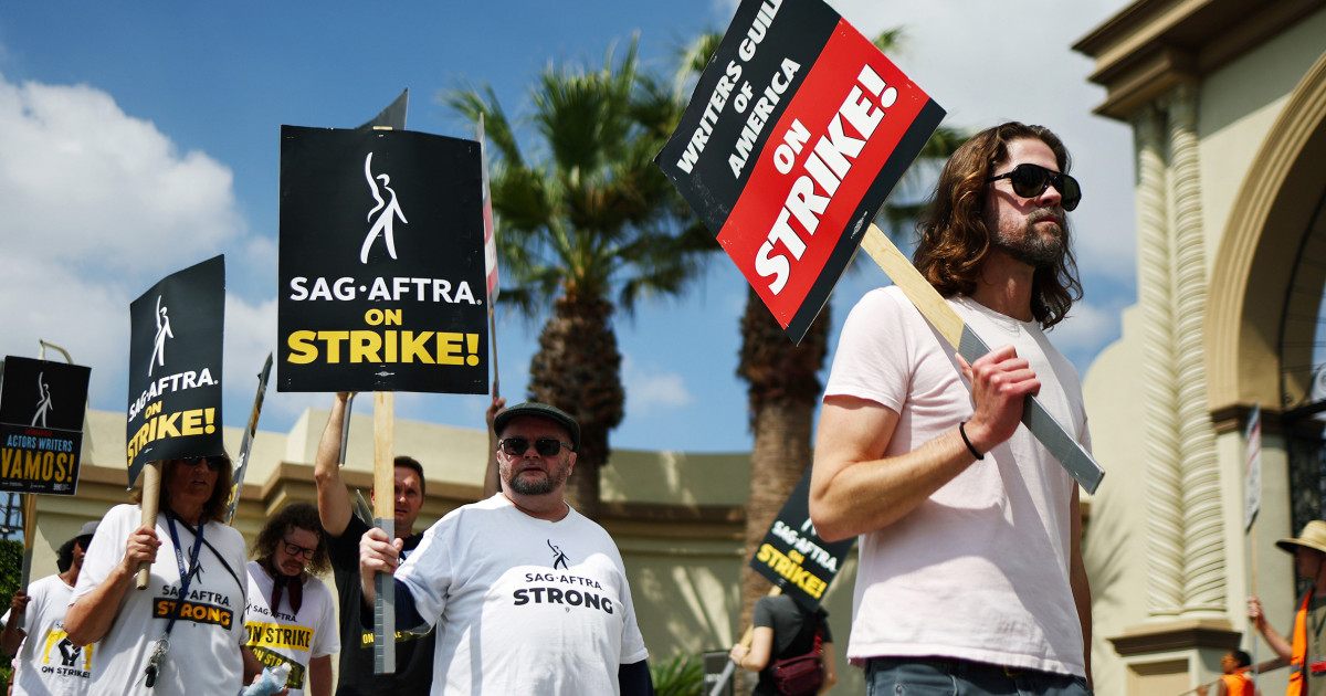 Negotiations between SAG-AFTRA and studios are suspended